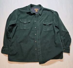 Forest Green Flannel Chamois Shirt XL